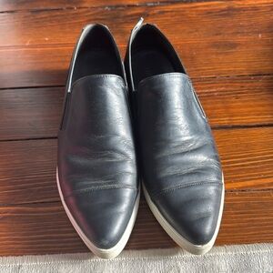 Vince leather slip ins